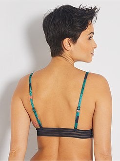 Top de biquíni em triângulo almofadado - Kiabi