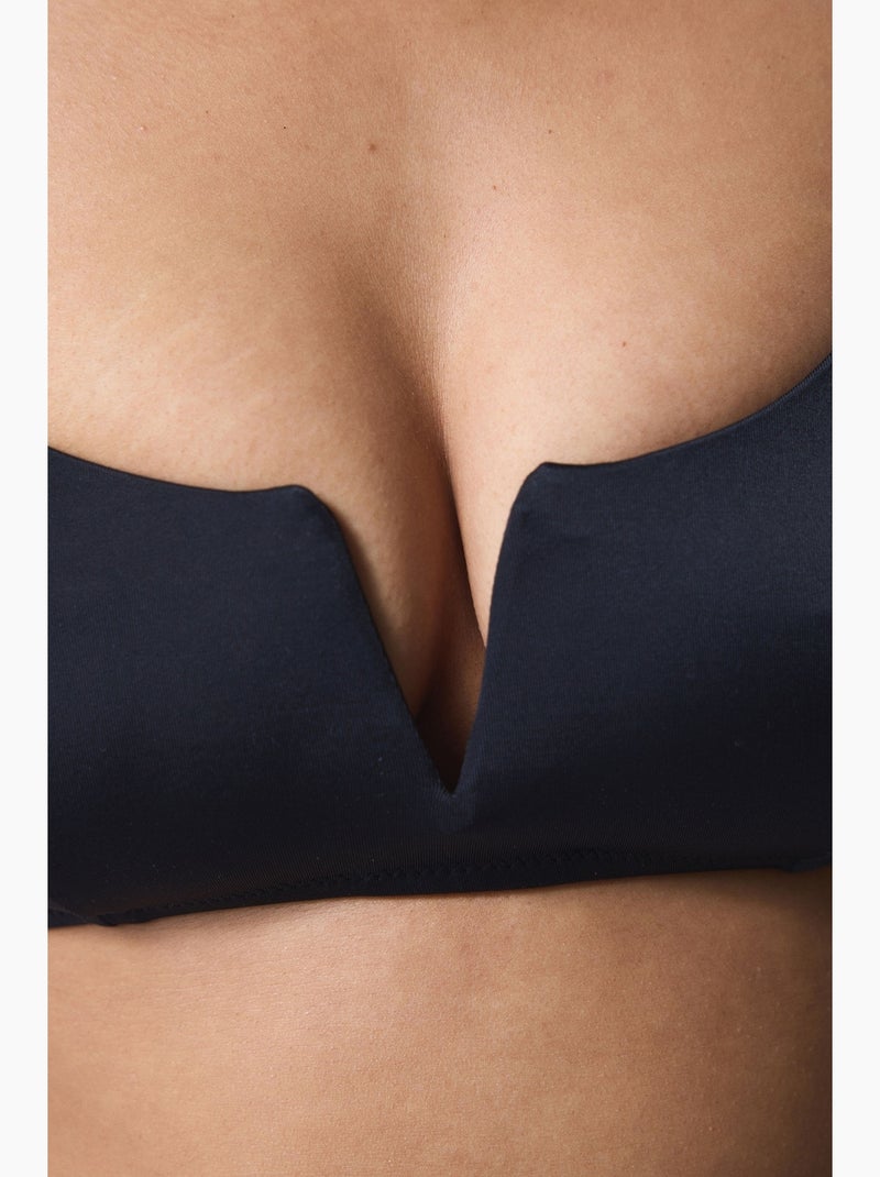 Top de biquíni feminino penti Preto - Kiabi