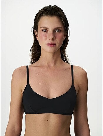 Top de biquíni frontal feminino penti
