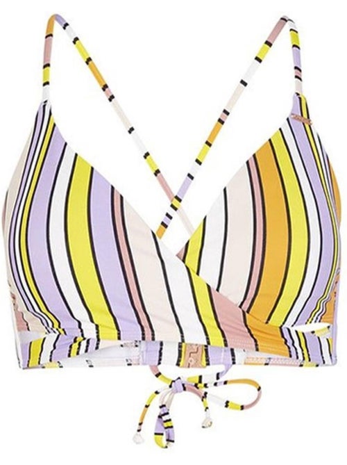 Top de biquíni o'neill baay malva/rosa para mulher - Kiabi