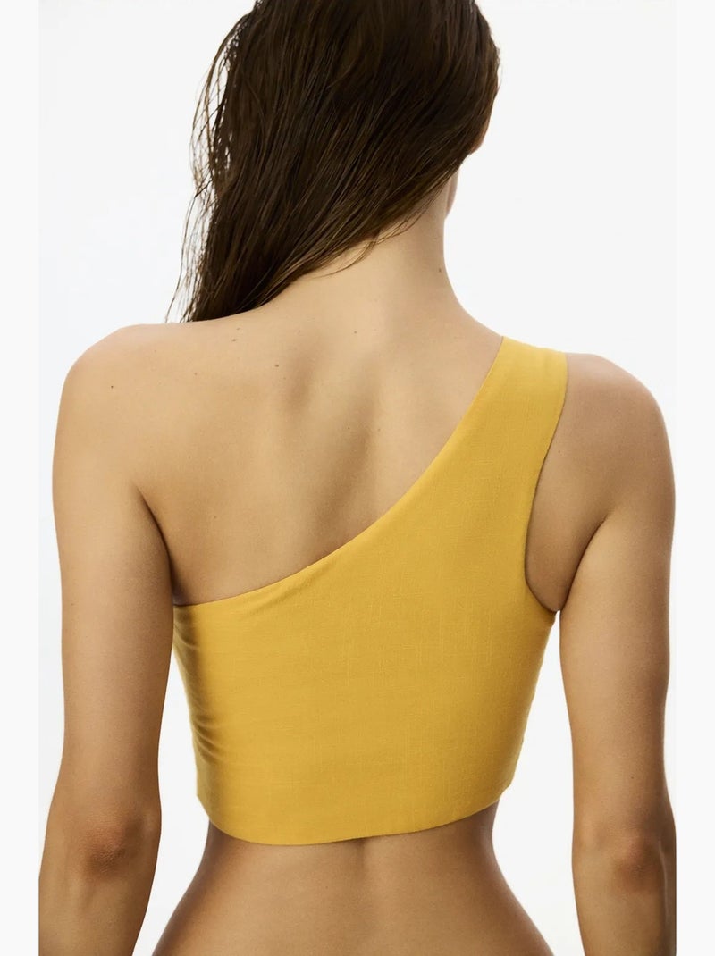 Top de biquíni penti Amarelo-limão - Kiabi