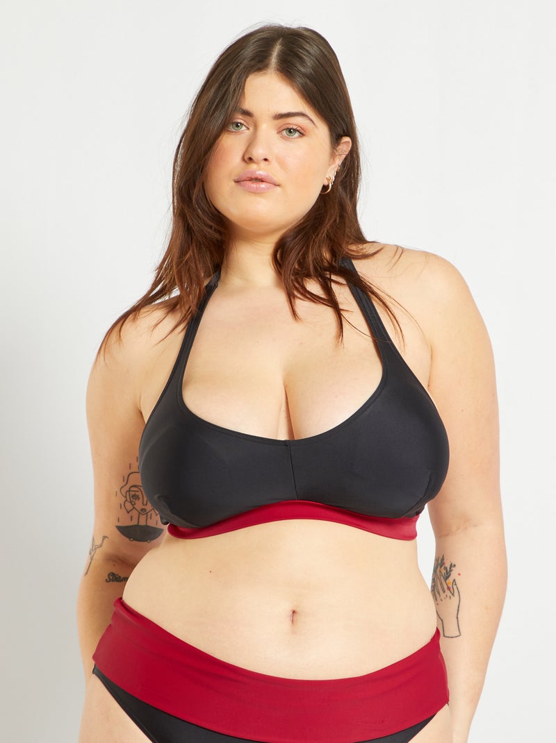 Top de biquíni PRETO - Kiabi
