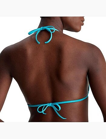 Top de Biquíni Triângulo Azul para Mulher Calvin Klein Jeans