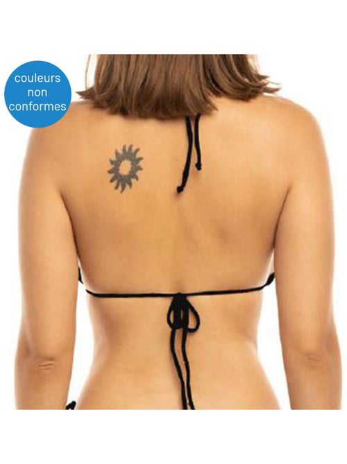 Top de Biquíni Turquesa Floral para Mulher Sun Project 2803 - Kiabi Top de Biquíni Turquesa Floral para Mulher Sun Project 2803 - Kiabi