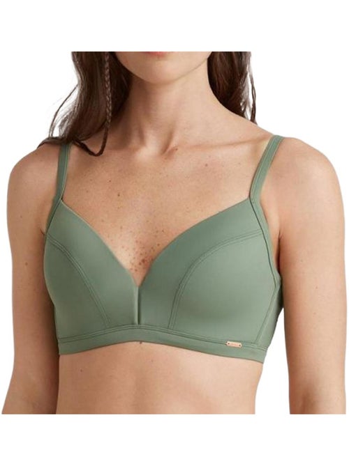 Top de biquíni verde o'neill com copas para mulher - Kiabi