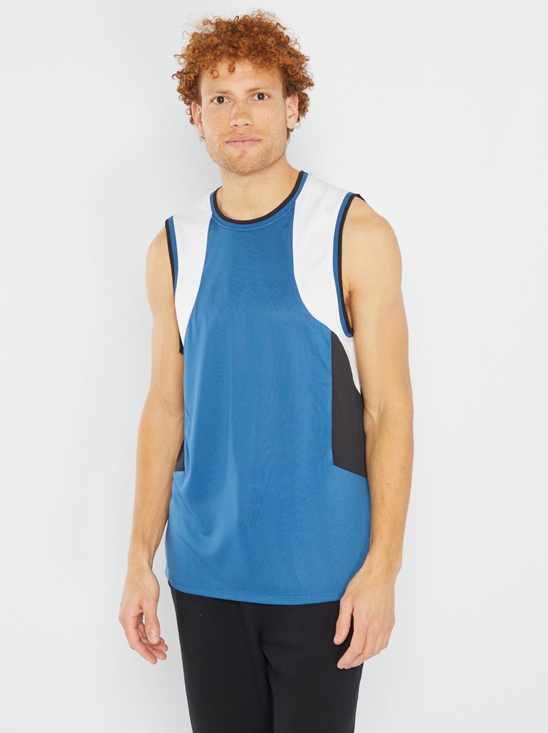 Top de desporto Azul Escuro - Kiabi