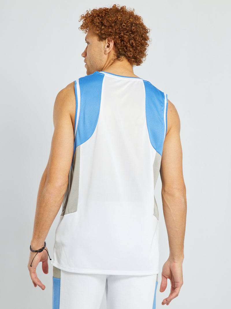Top de desporto Branco - Kiabi