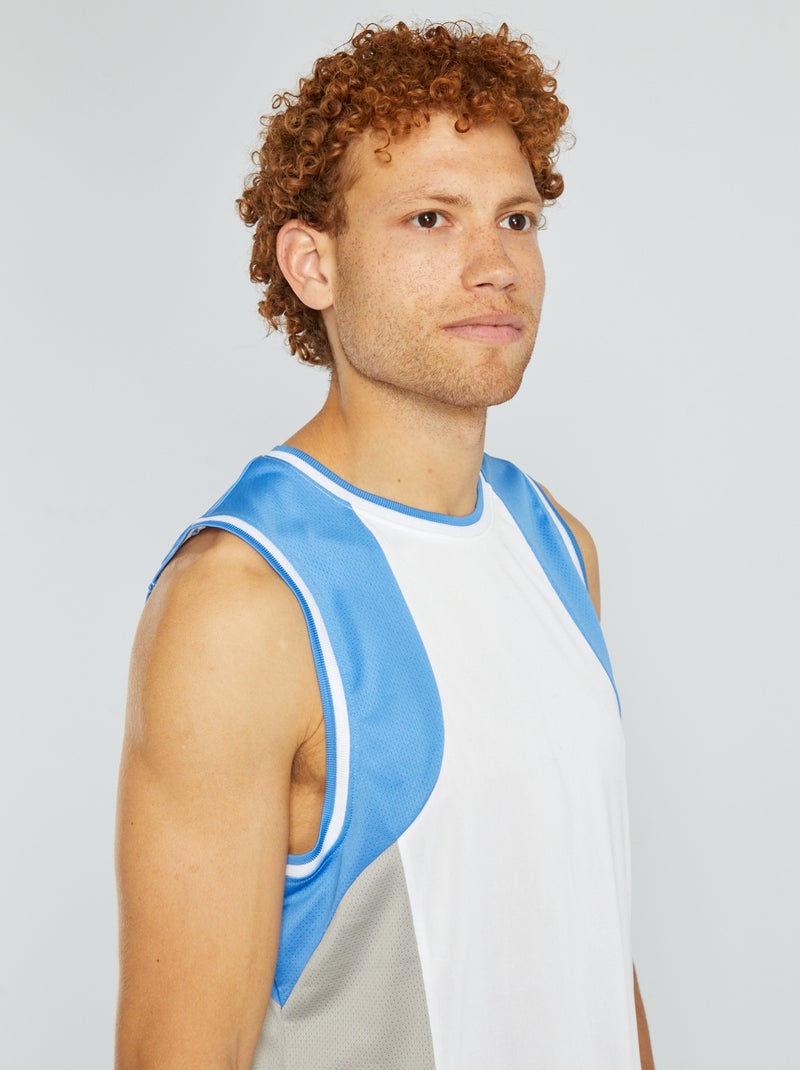 Top de desporto Branco - Kiabi