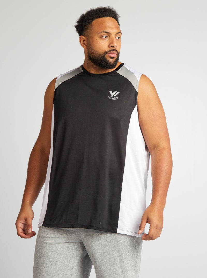 Top de desporto PRETO - Kiabi