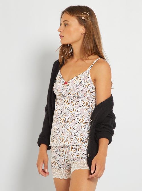 Top de dormir 'Envie de Lingerie'  - - Kiabi