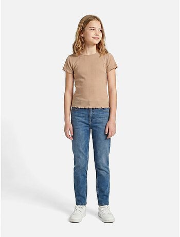 Top de gola redonda - Kids Star