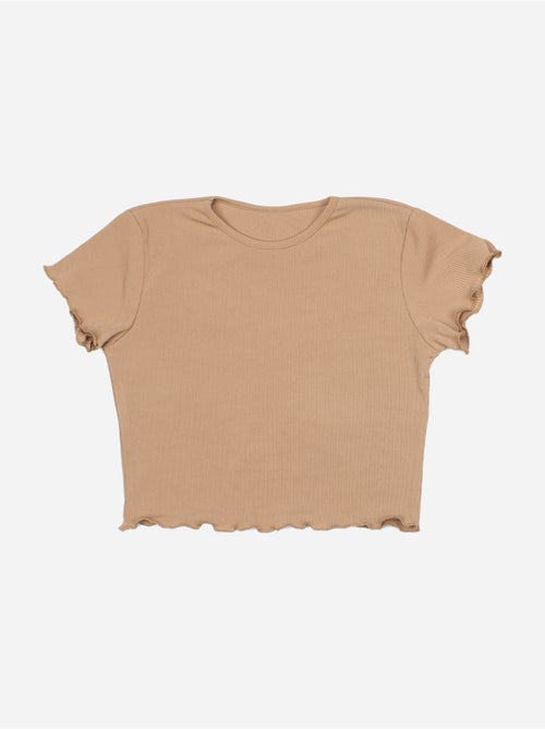 Top de gola redonda - Kids Star - Kiabi Top de gola redonda - Kids Star - Kiabi