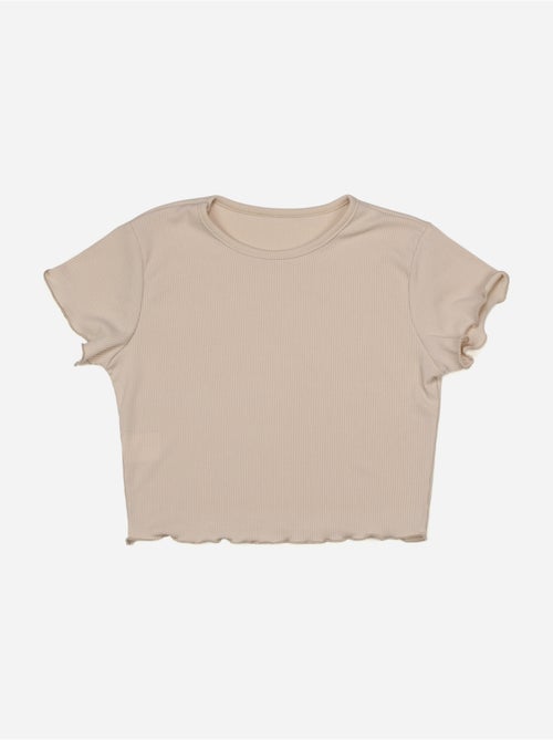 Top de gola redonda - Kids Star - Kiabi Top de gola redonda - Kids Star - Kiabi