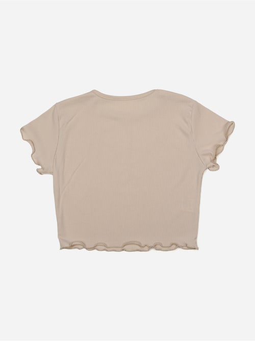 Top de gola redonda - Kids Star - Kiabi Top de gola redonda - Kids Star - Kiabi