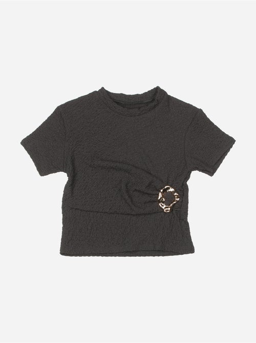 Top de gola redonda - Kids Star - Kiabi Top de gola redonda - Kids Star - Kiabi