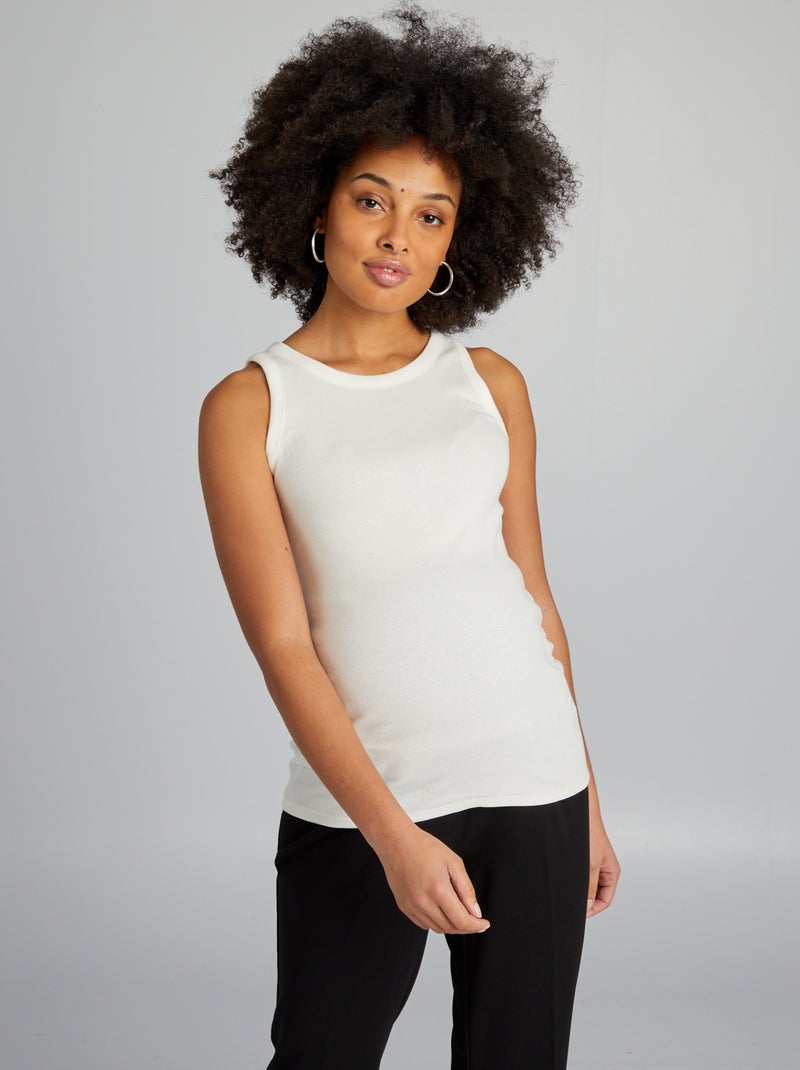 Top de grávida Branco - Kiabi