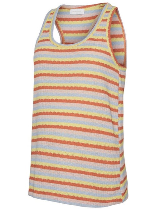 Top de Grávida Mamalicious Lohana Amarelo/Laranja - Kiabi Top de Grávida Mamalicious Lohana Amarelo/Laranja - Kiabi