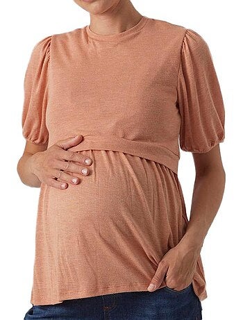 Top de Gravidez Mamalicious Anabella em Terracota para Mulher