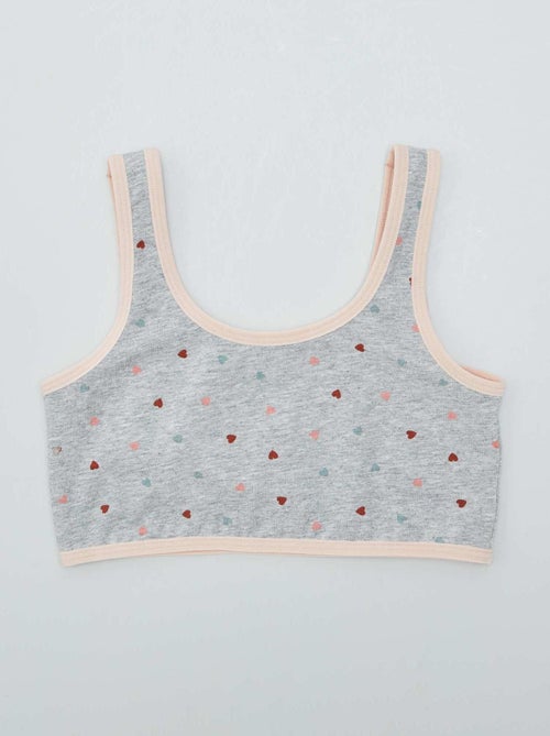 Top de jersey - coleção fácil de vestir - Kiabi