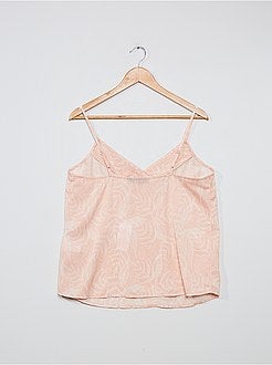 Top de lingerie estampado - Kiabi