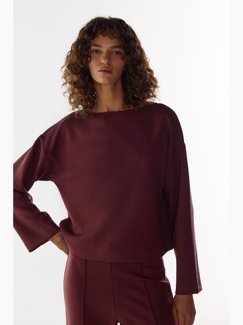 Top de manga comprida silky touch penti - Kiabi