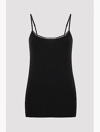 Top de mulher com alças finas penti