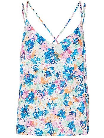 Top de Mulher Vero Moda Azul/Verde