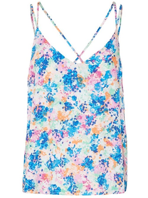 Top de Mulher Vero Moda Azul/Verde - Kiabi Top de Mulher Vero Moda Azul/Verde - Kiabi