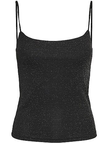 Top Preto Feminino Vero Moda Kanva