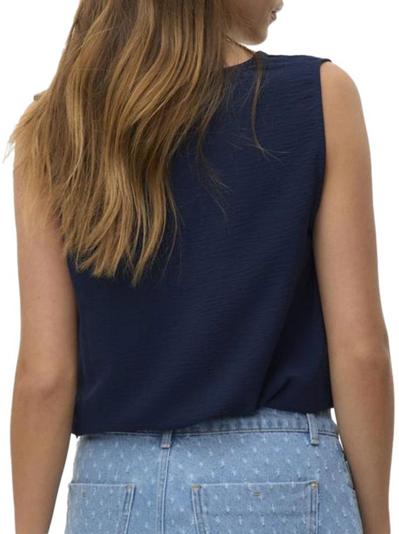 Top de Mulher Vero Moda Malva Azul-marinho - Kiabi