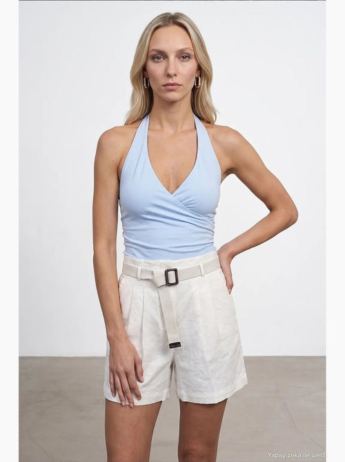 Top de nylon e elastano dilvin - Kiabi