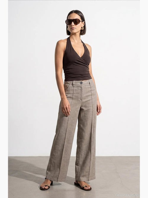 Top de nylon e elastano dilvin - Kiabi Top de nylon e elastano dilvin - Kiabi
