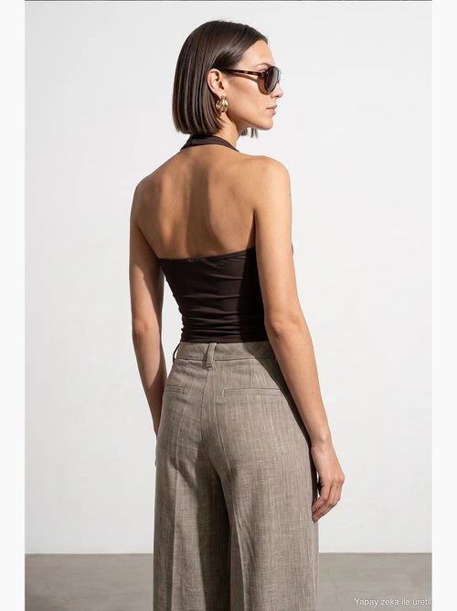Top de nylon e elastano dilvin - Kiabi Top de nylon e elastano dilvin - Kiabi