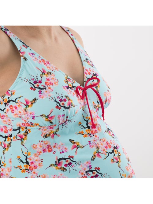 Top de pijama de gravidez e amamentação mangas curtas 'bogema' - Kiabi