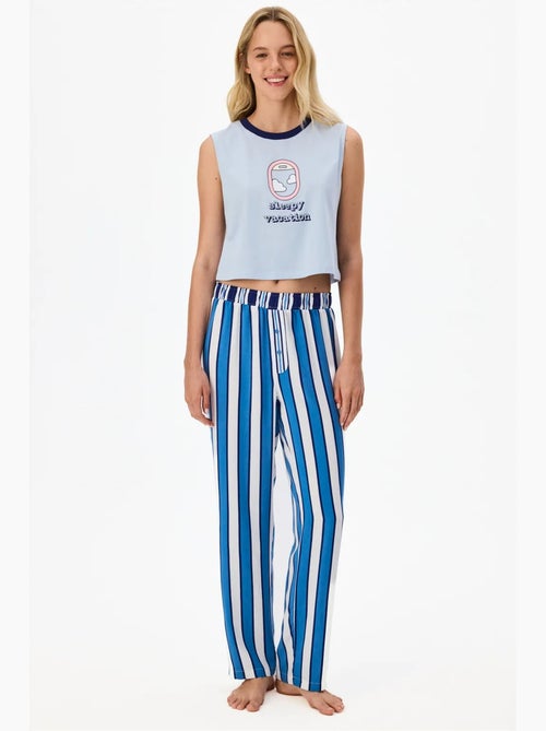 Top de pijama vacation penti - Kiabi