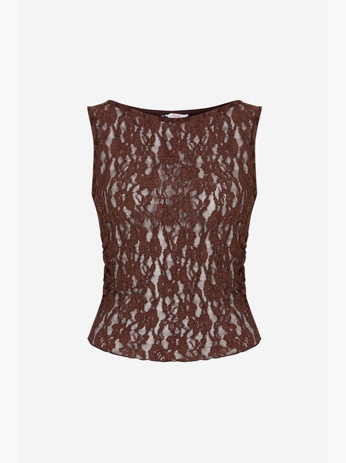 Top de renda drape penti - Kiabi Top de renda drape penti - Kiabi