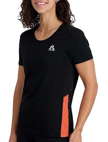 Top de Treino Le Coq Sportif Preto para Mulher