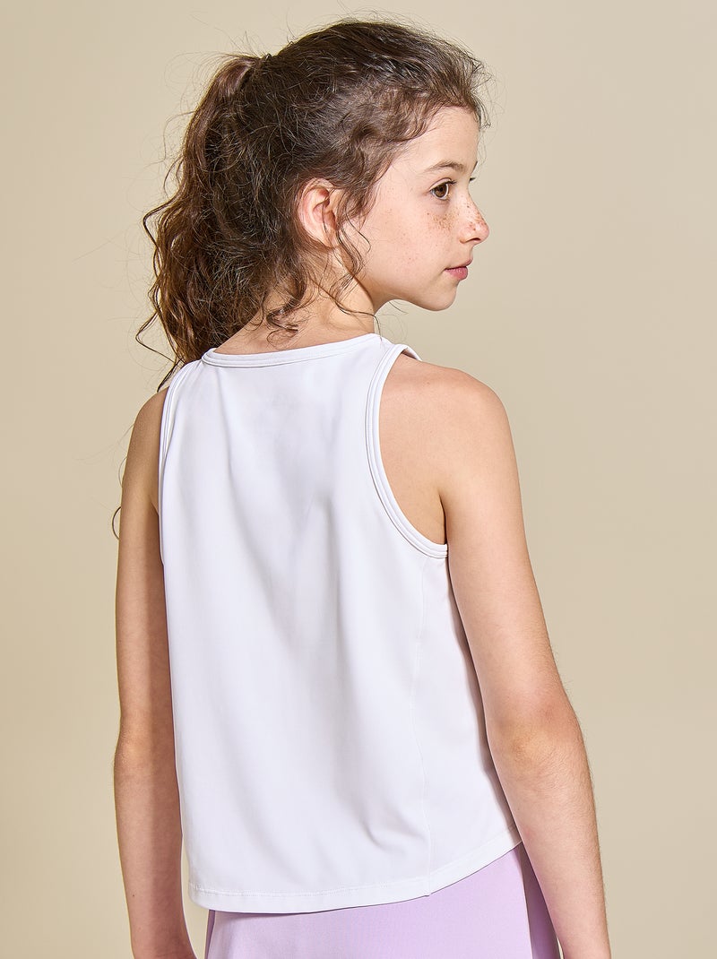 Top desportivo - (ekstract) Branco - Kiabi