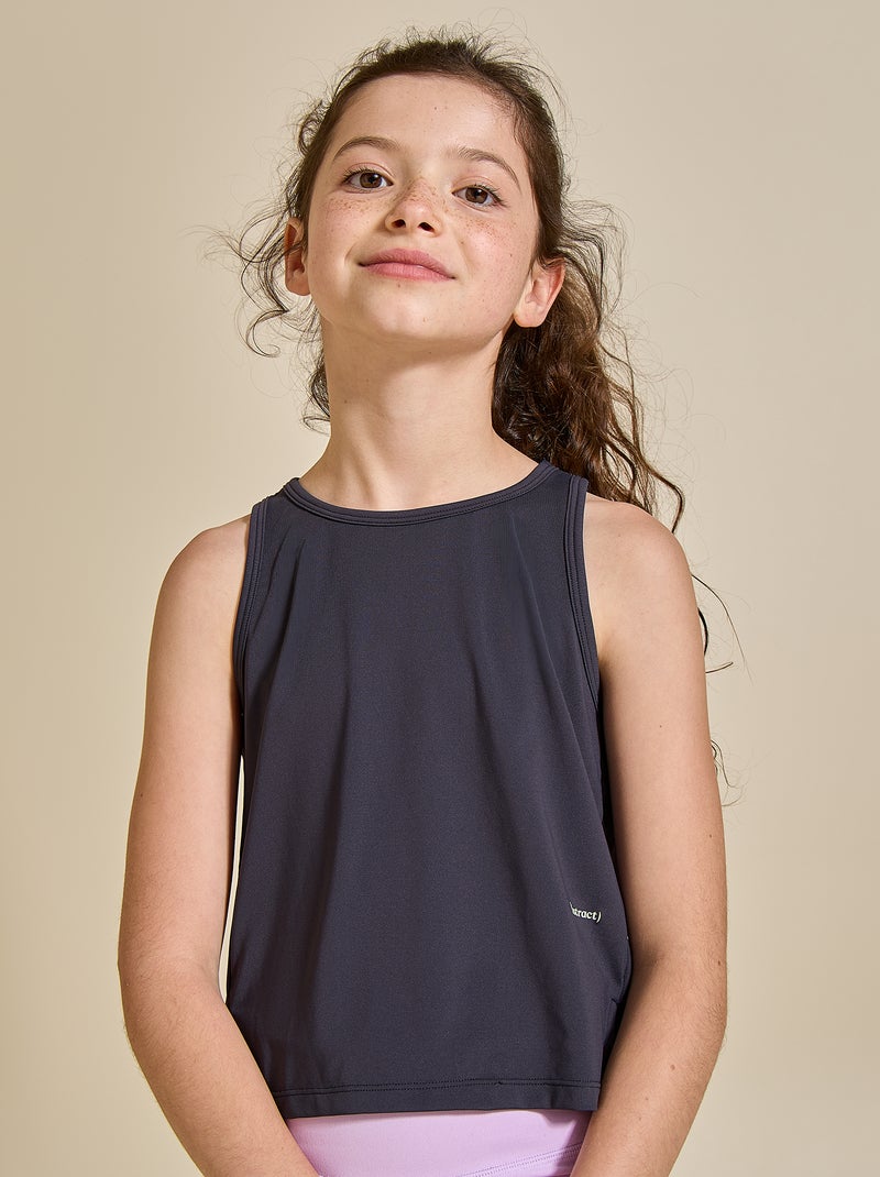 Top desportivo - (ekstract) Preto - Kiabi