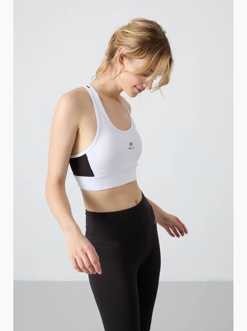 Top desportivo crop justo sem mangas tommy - Kiabi Top desportivo crop justo sem mangas tommy - Kiabi