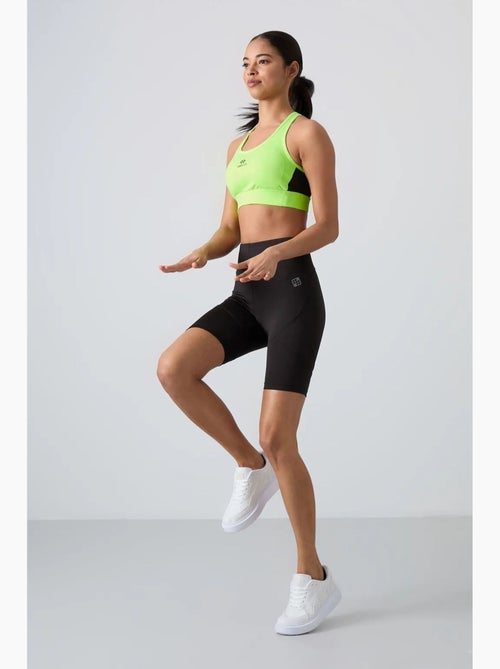 Top desportivo crop justo sem mangas tommy - Kiabi Top desportivo crop justo sem mangas tommy - Kiabi