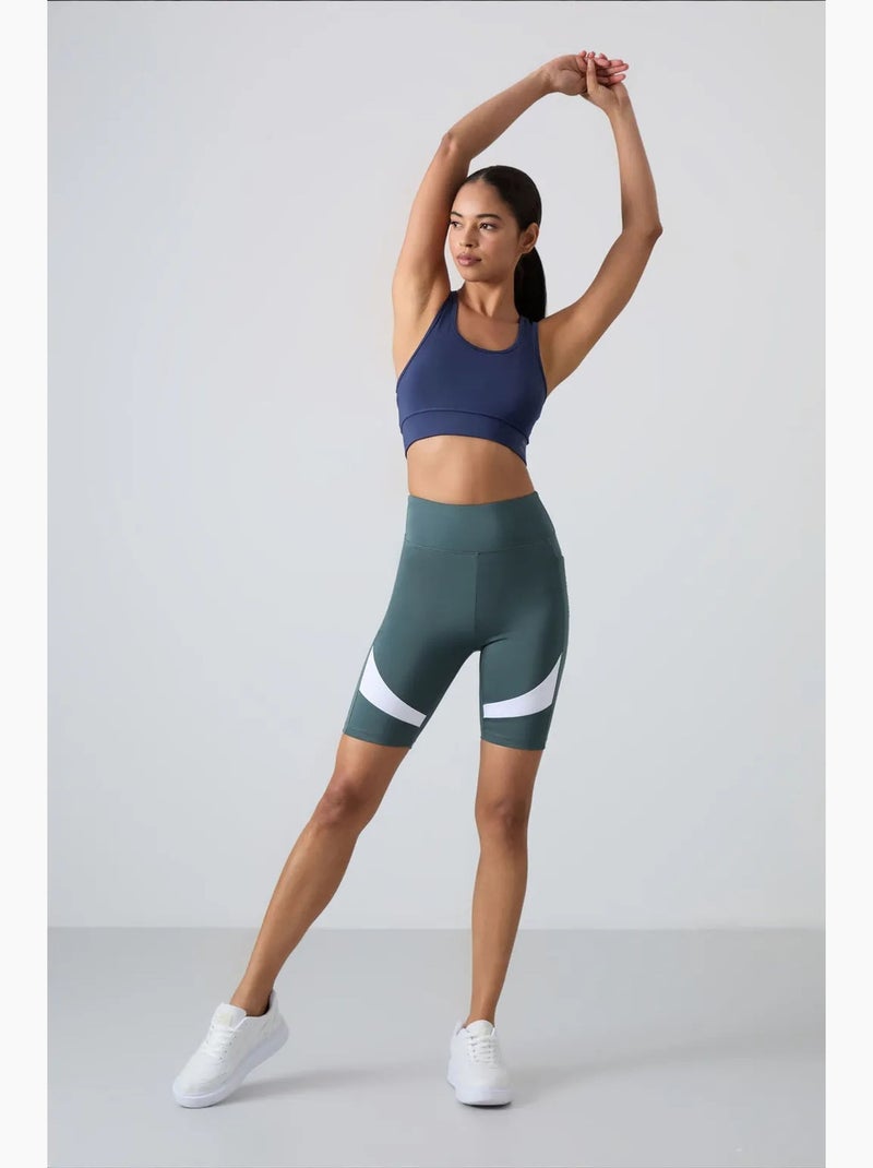 Top desportivo cropped justo sem mangas tommy Azul-marinho - Kiabi