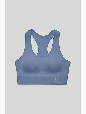 Top desportivo curto justo sem mangas tommy