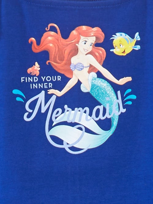 Top 'Disney' com alças com folhos - Kiabi