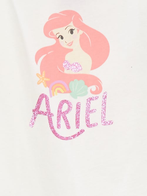 Top 'Disney' com alças com folhos - Kiabi