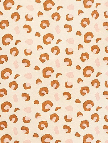 Top em jersey com estampado