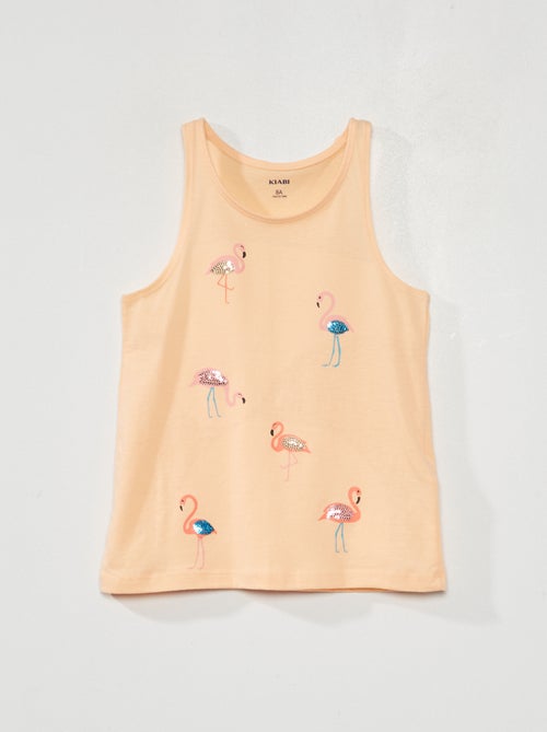 Top em jersey com motivos de fantasia - Kiabi