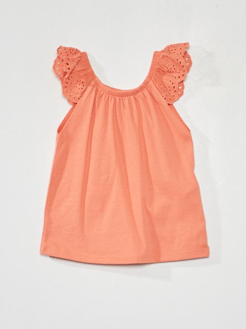 Top em jersey liso - Kiabi