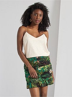 Top em linho - Kiabi