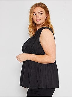 Top em macramé - Kiabi